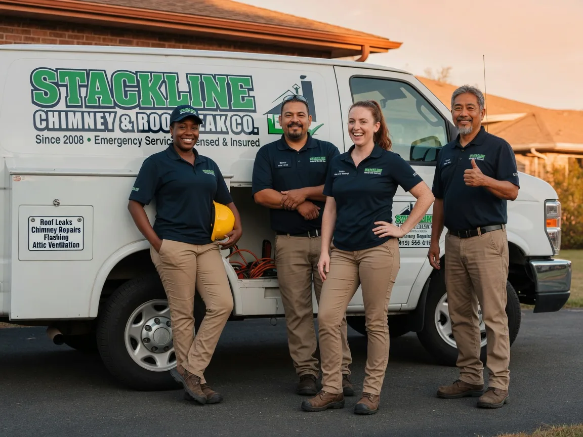Chimney flashing repair company in Harris, MN
